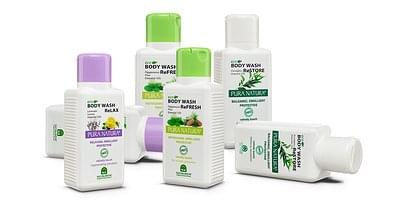 BODY WASH
Серията Eco Body Wash представя специална формула за ежедневно деликатно почистване на кожата в три ароматни варианта. Всички душ гелове са обогатени с екстракти от алое, нар и лайка.